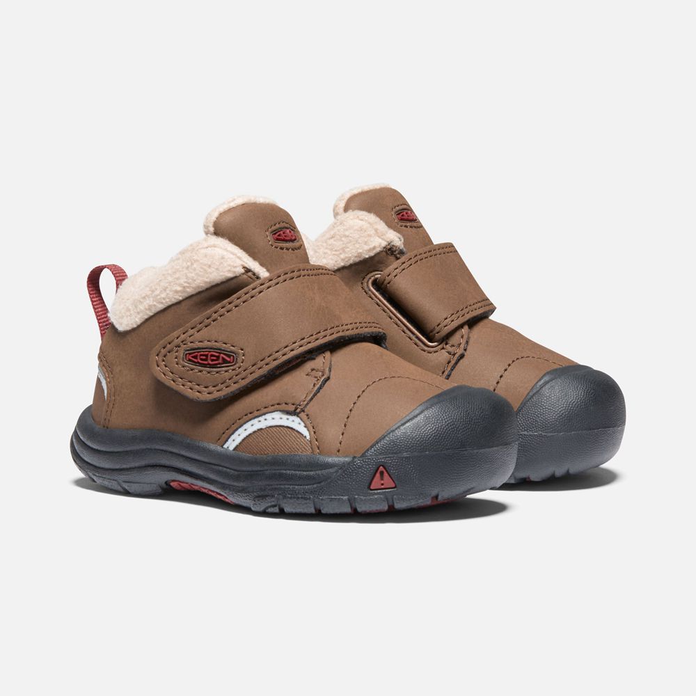 Keen Slip-On Kängor Barn Bruna - Kootenay Iii Boots - 472356ZEK